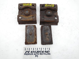 Ford Bronco Pair Of Rear Leaf Spring Top Bracket & Plate Spacers