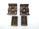 Ford Bronco Pair Of Rear Leaf Spring Top Bracket & Plate Spacers-2