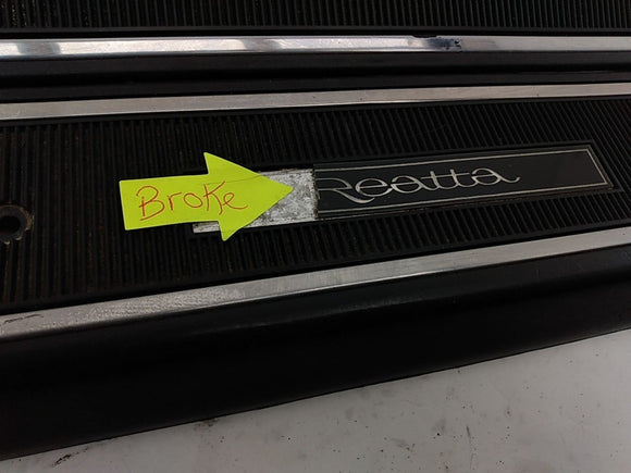 Buick Reatta Pair Of Door Sill Plate Trims