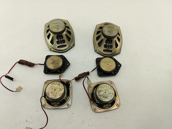 Buick Reatta Set Of 6 Door Audio Speakers