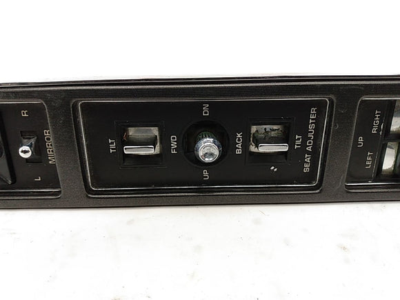 Buick Reatta Driver Left Front Door Seat Adjuster Switch