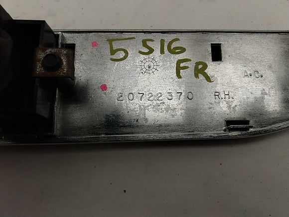 Buick Reatta Passenger Right Front Door Seat Adjuster Switch