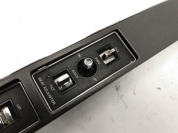 Buick Reatta Passenger Right Front Door Seat Adjuster Switch