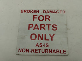 Buick Reatta **AS IS** Passenger Right Glove Box Compartment