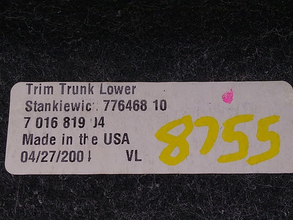 BMW Z4 Lower Trunk Trim
