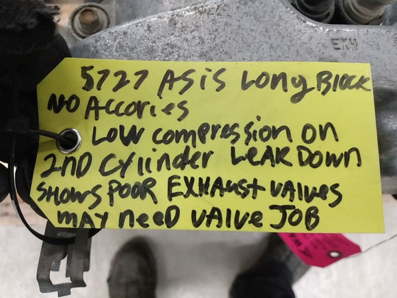 Pontiac Solstice **AS IS** Engine Assembly Long Block