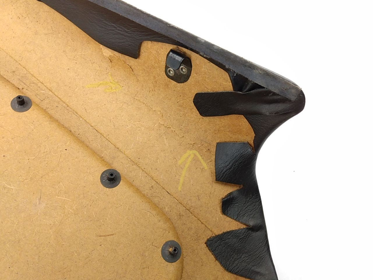 Lexus SC400 Driver Left Front Upper Seat Back Cover Panel
