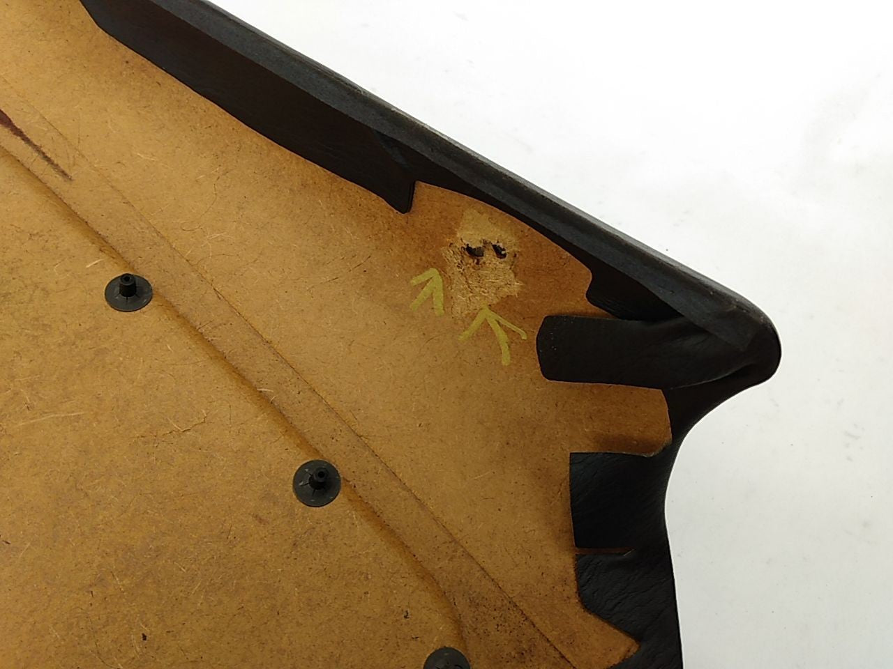 Lexus SC400 Passenger Right Front Upper Seat Back Cover Panel