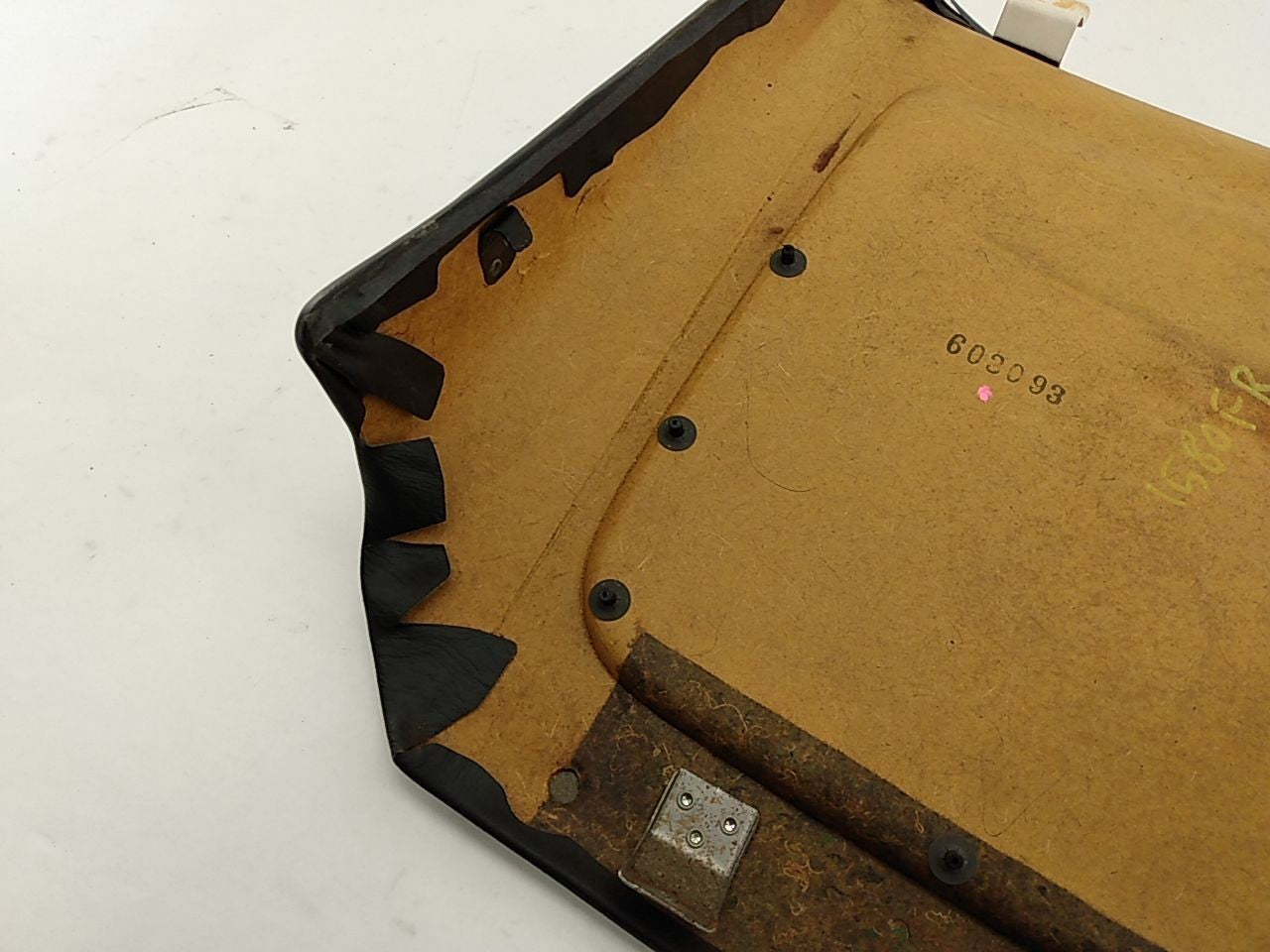 Lexus SC400 Passenger Right Front Upper Seat Back Cover Panel