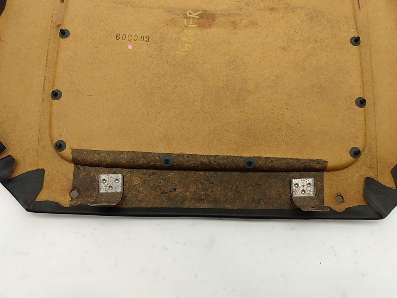 Lexus SC400 Passenger Right Front Upper Seat Back Cover Panel
