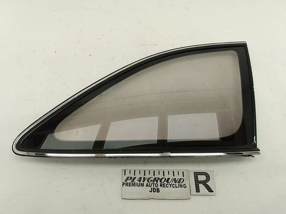 Lexus SC400 Passenger Right Rear Quarter Glass Window