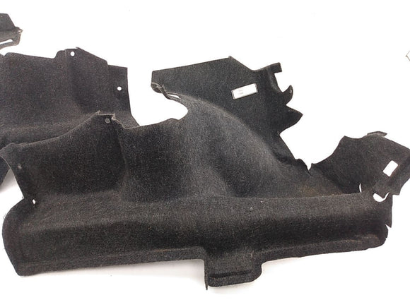BMW Z4 Pair Of Rear Trunk Liner Carpet Trims