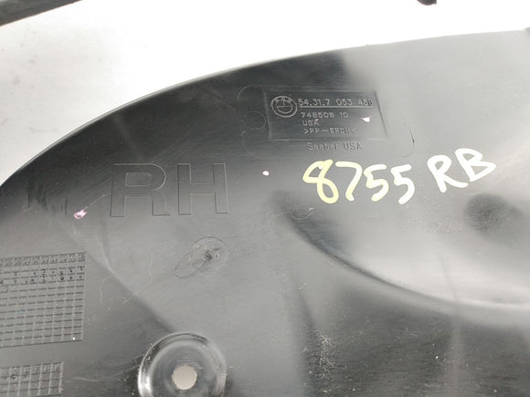 BMW Z4 Pair Of Rear Top Storage Water Deflector Trims