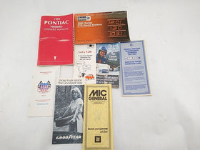 Pontiac Firebird Owners Manual