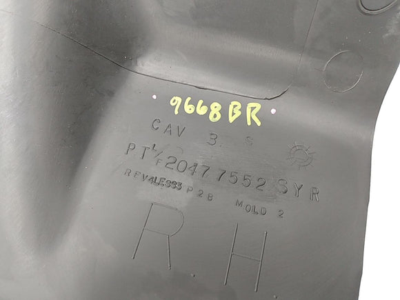 Pontiac Firebird Passenger Right Rear Quarter Trim