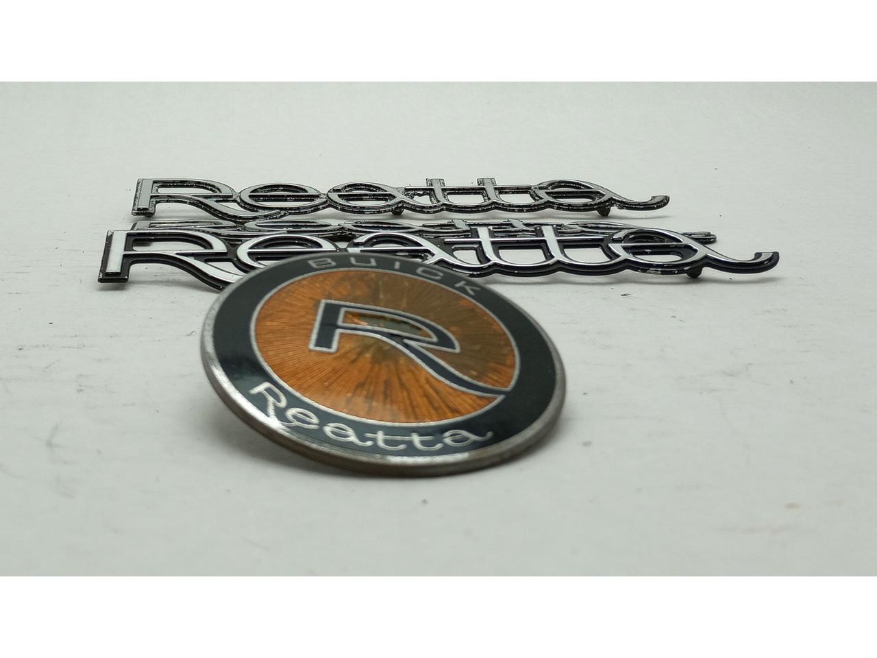 Buick Reatta Hood & Door Badge Emblem