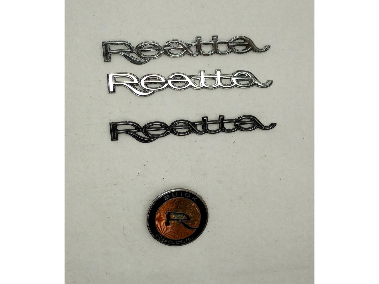 Buick Reatta Hood & Door Badge Emblem - 0