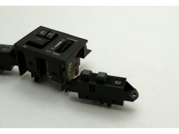 Pontiac Firebird Set Of 3 Dashboard Switches