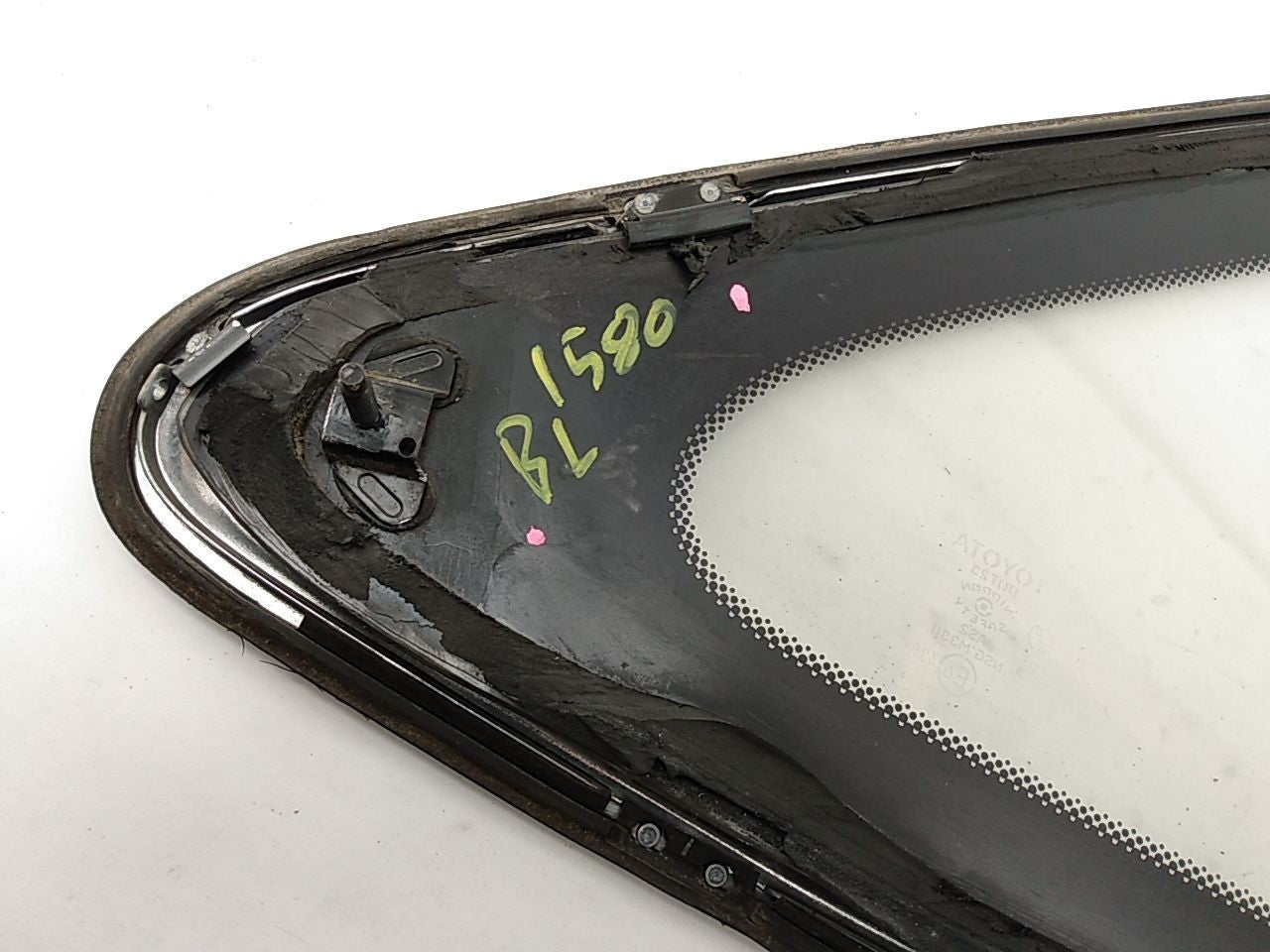 Lexus SC400 Driver Left Rear Quarter Glass Window
