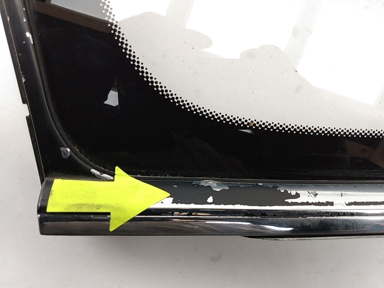 Lexus SC400 Driver Left Rear Quarter Glass Window