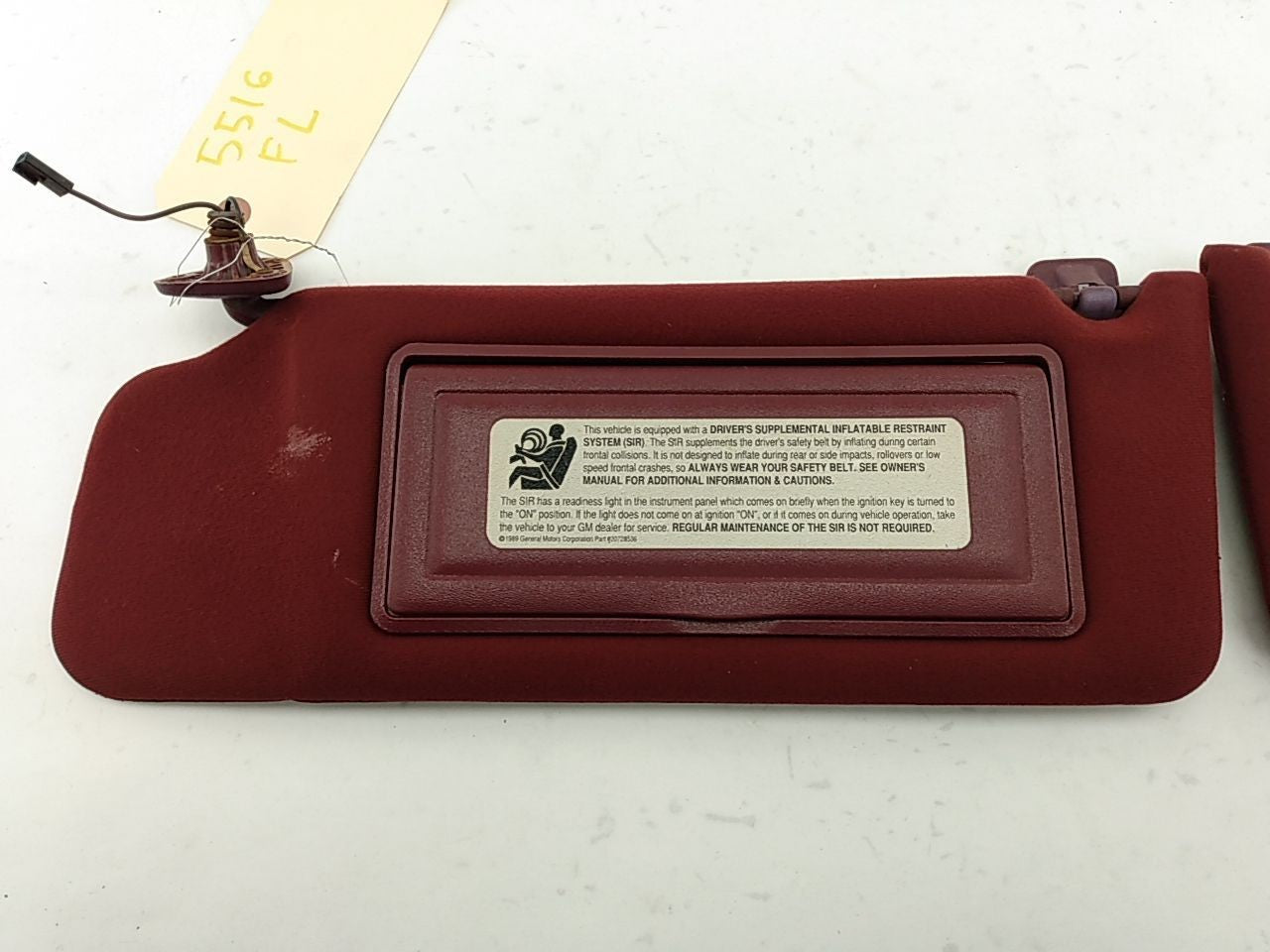 Buick Reatta Pair Of Sun Visors