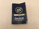 Buick Reatta Owners Manual Booklet-2