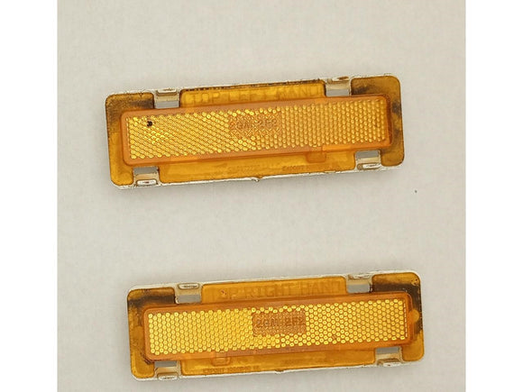 Pontiac Firebird Pair Of Front Side Marker Reflectors