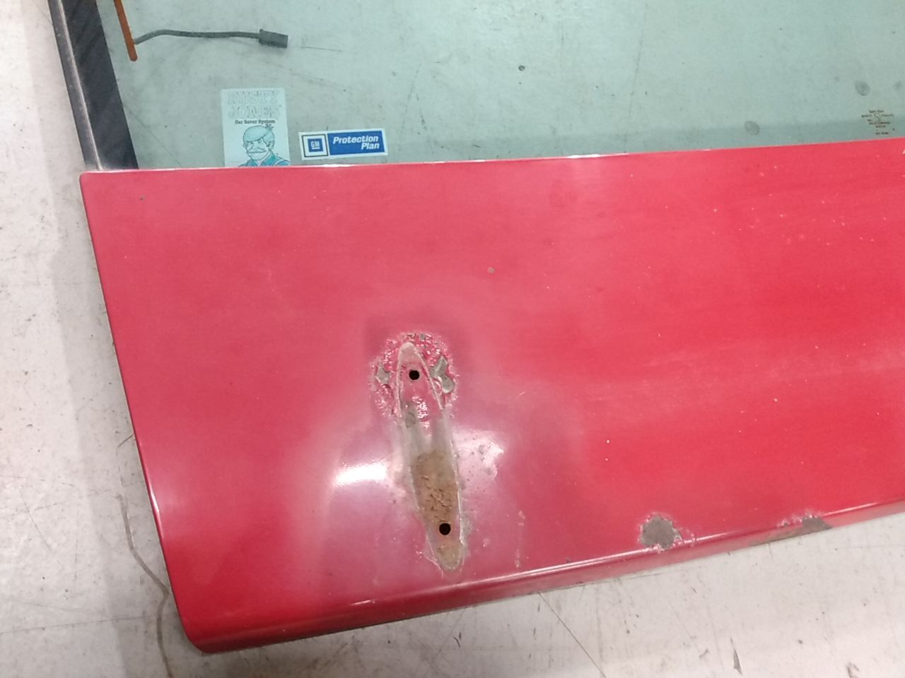 Pontiac Firebird Rear Tailgate Assembly with Glass | Playground PAR