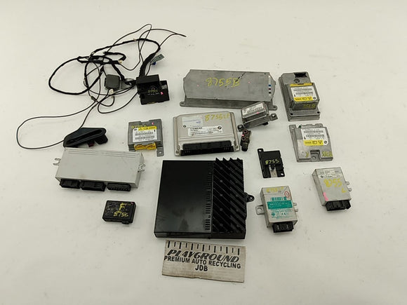 BMW Z4 Set Of Control Modules & Sensors