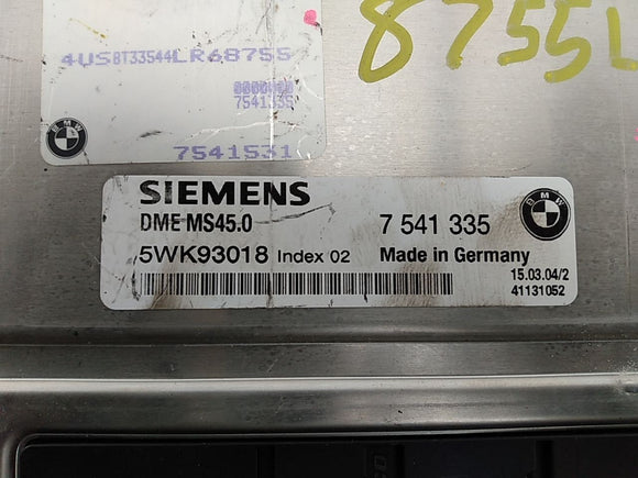 BMW Z4 Set Of Control Modules & Sensors