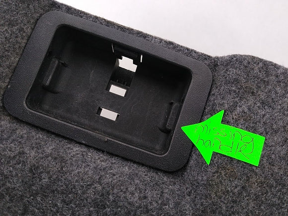 BMW 323i Trunk Compartment CD Changer Cover Trim