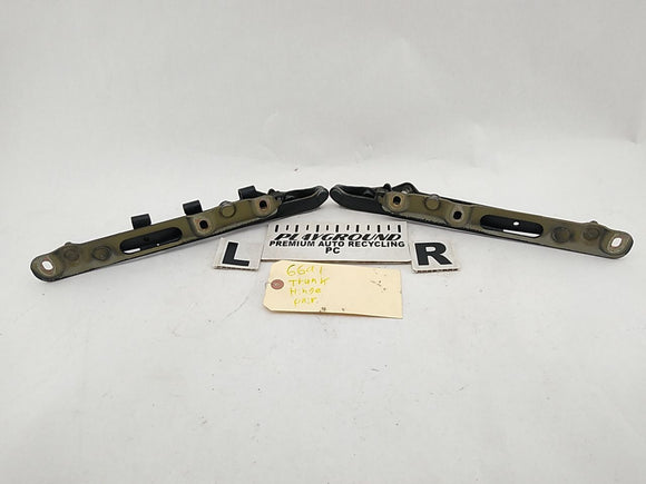 BMW 328i Pair Of Trunk Lid Hinge Brackets