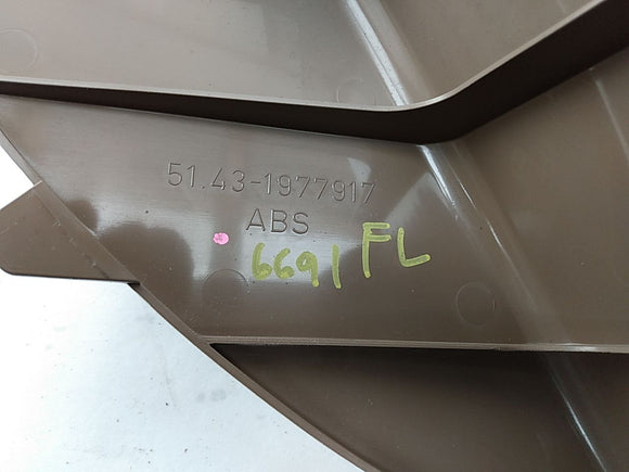 BMW 328i Driver Left Front Lower Dead Pedal Kick Panel