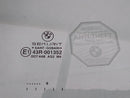 BMW 323i Driver Left Rear Quarter Window Glass-8