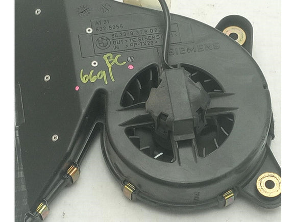 BMW 328i Rear Blower Motor Fan