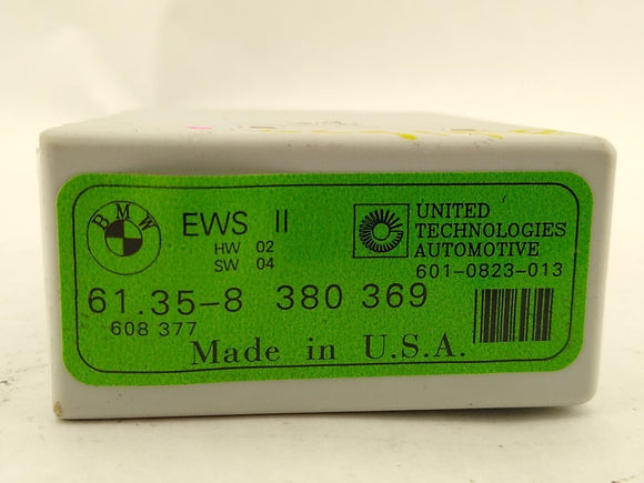 BMW 328i Anti Theft Immobilizer Control Module