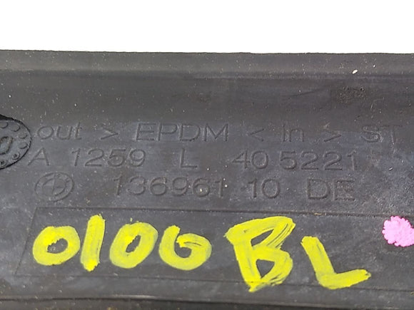 BMW 650i Driver Left Rear Window Sweep