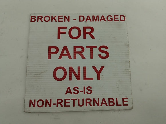 BMW 650i **AS IS** Passenger Right Power Side View Mirror