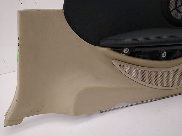 BMW 650i Passenger Right Rear Quarter Trim Panel