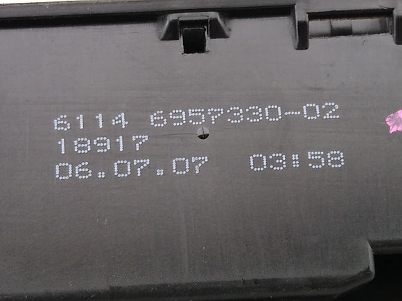 BMW 650i Passenger Right Front Cabin Fuse Box