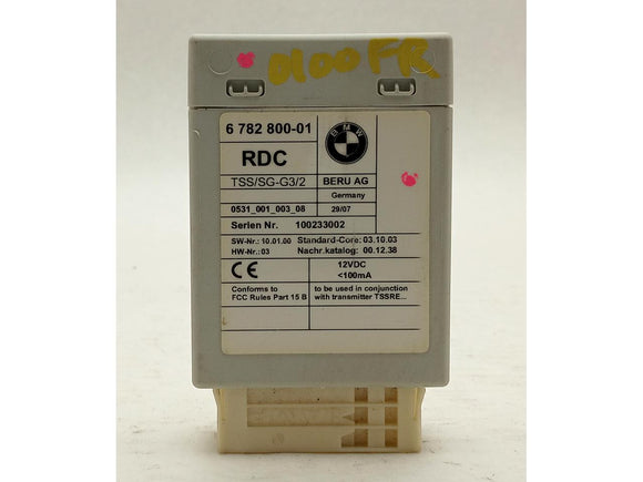 BMW 650i Tire Pressure Control Module