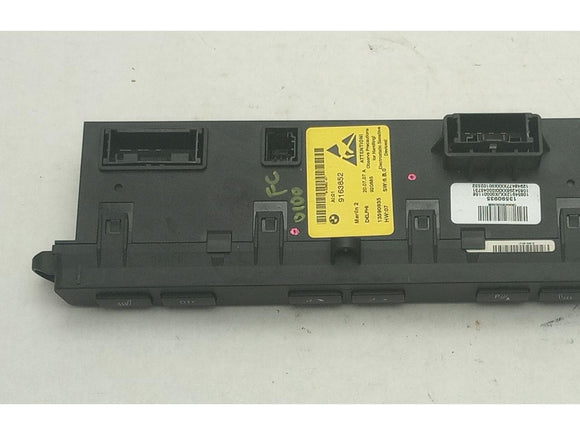 BMW 650i Center Console Heater Control Switch