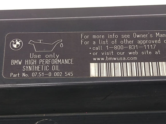 BMW 650i Radiator Upper Core Support