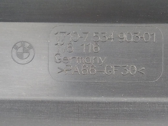 BMW 650i Radiator Upper Carrier Cover