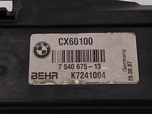 BMW 650i Radiator Upper Carrier Cover