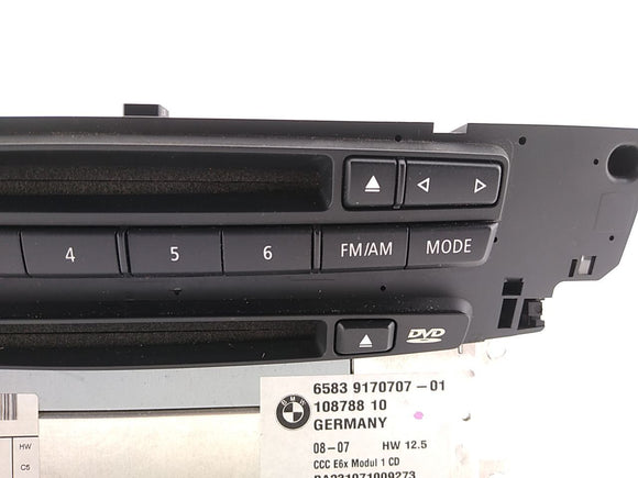 BMW 650i Radio Stereo CD/DVD Receiver