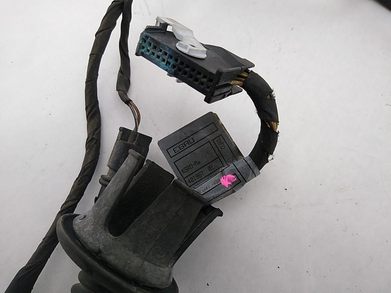 BMW 650i Rear Bumper Wiring Harness & Park Assist Sensors
