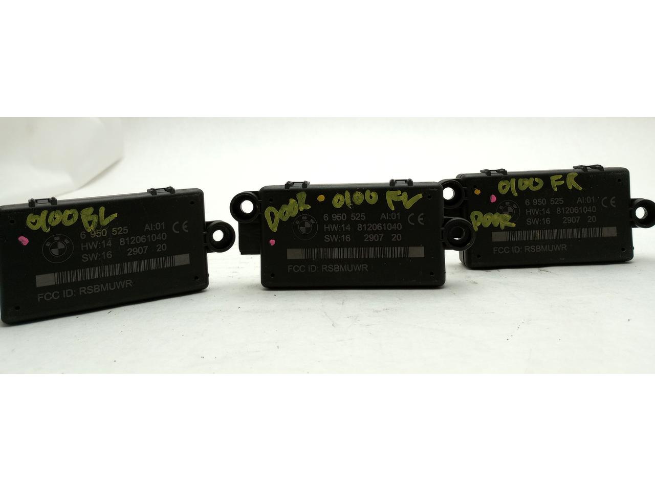 BMW 650i Set Of 4 Door Locking Alarm Antennas