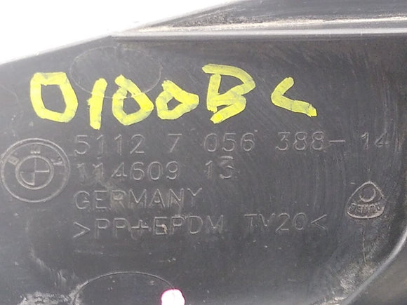 BMW 650i Rear Center Bumper Lower Bracket