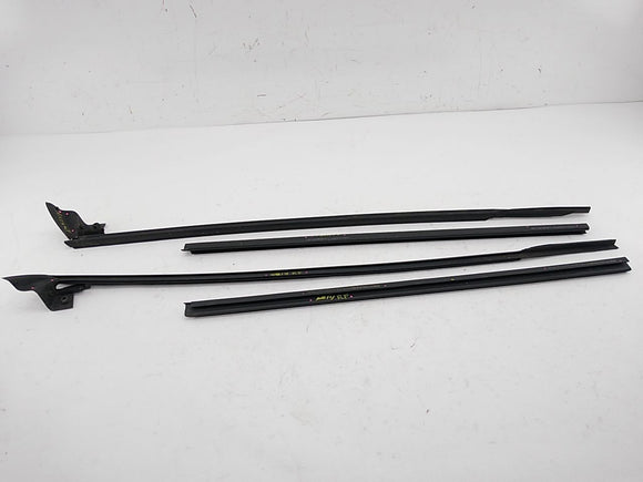 Saab 9-3 Pair Of Front Door Window Mouldings